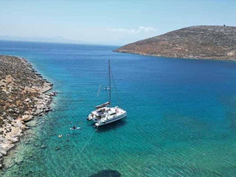 Heraklion: Dia Island Romantic Sunset Cruise with Wine - Water Activities and Scenic Beauty