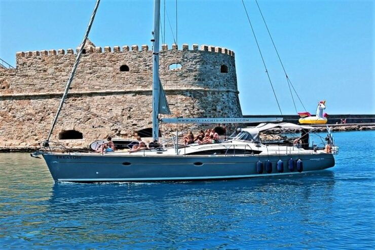 Heraklion: Luxury Sailing Trip to Dia Island-Up to 14 Guests - Sailing Itinerary