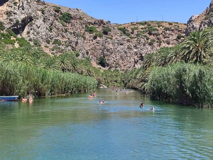 Heraklion: Preveli Palm Beach Boat Trip & Rethymno Town Tour - Activity Details