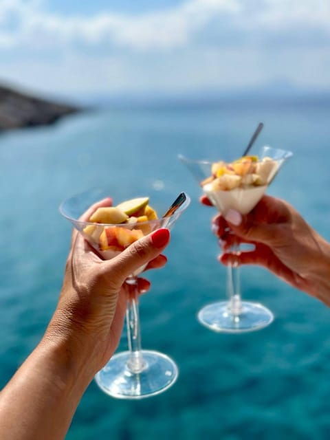 Heraklion: Private Catamaran Cruise to Dia with Meal&Drinks - Good To Know