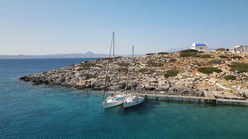 Heraklion: Sailing Trip to Dia Island with Lunch & Swimming - Sailing Back: Enjoying the Voyage and Sunset Views