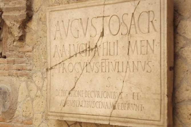 Herculaneum Skip-The-Line Tour With a Private Guide - Half Day - Additional Information