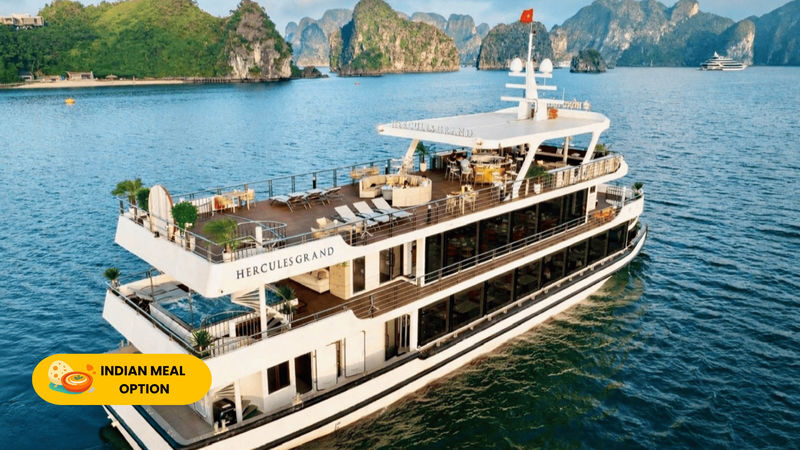 Hercules Grand Luxury Day Cruise: Ha Long Bay, Sung Sot, Ti Top - The bay is the reason to go