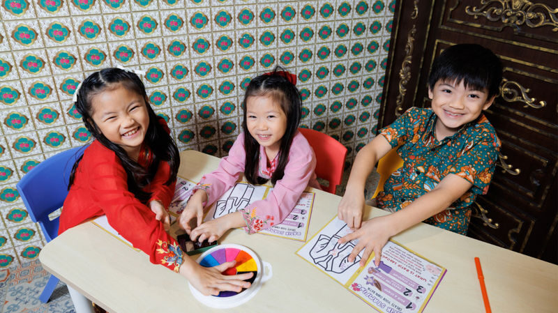 Heritage in Action: The Intan Children Peranakan Adventure - Start with tiles, pottery and dress-up