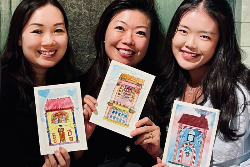 Heritage in Colour: Singapore Shophouse Watercolour Workshop - Painting Singapore’s shophouses, one detail at a time