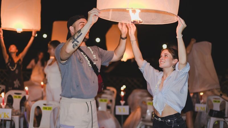 Heritage Sky lantern 2026 at Rock n River Chiang Mai - Dinner, crafts and a taste of local life