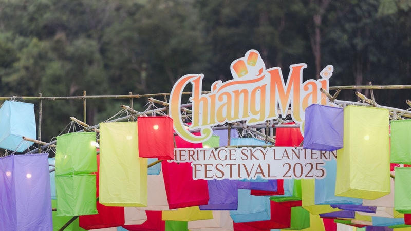 Heritage Sky lantern 2026 at Rock n River Chiang Mai - The return trip and what can go wrong