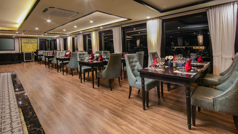 Hermes 2D1N Cruise: Ha Long Bay Tour with Sung Sot & Ti Top - Sunset, cooking, and dinner aboard