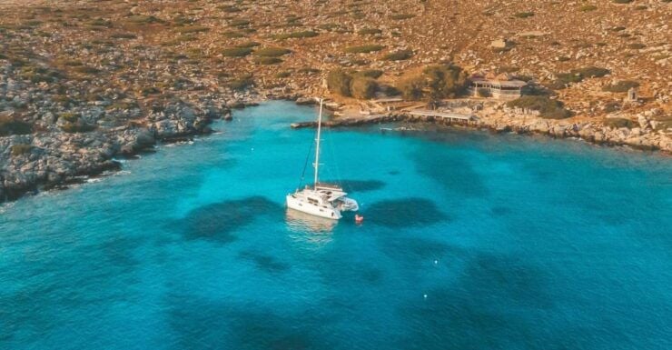 Hersonissos: Catamaran Sailing Trip to Dia Island W/Lunch - Activity Details