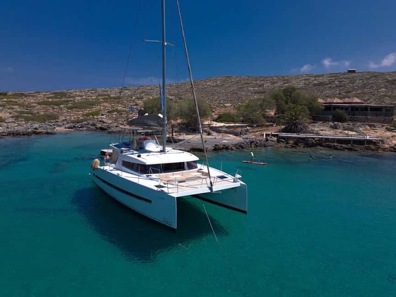 Hersonissos: Catamaran Sailing Trip to Dia Island with Lunch - Good To Know