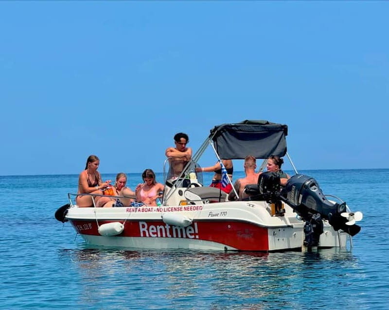 Hersonissos: Rent a Boat - No License Needed - Authentic Feedback from Guests