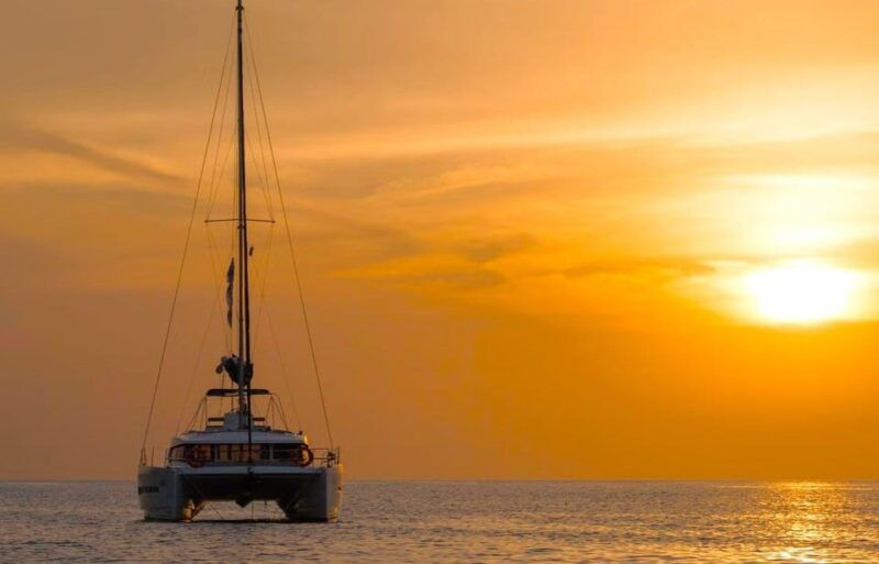 Hersonissos: Sunset Catamaran Cruise with Snacks and Drinks - Good To Know