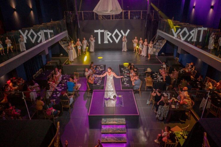 Hersonissos: Troy Dinner-Show Theatre Experience Tickets - Experience Highlights