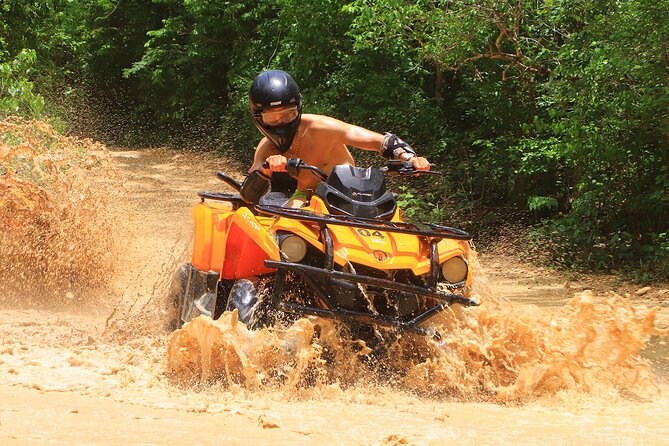 Hidden Cenote Swim & ATV Jungle Adventure With Transportation - Adrenaline-Fueled ATV Ride Through Lush Landscapes