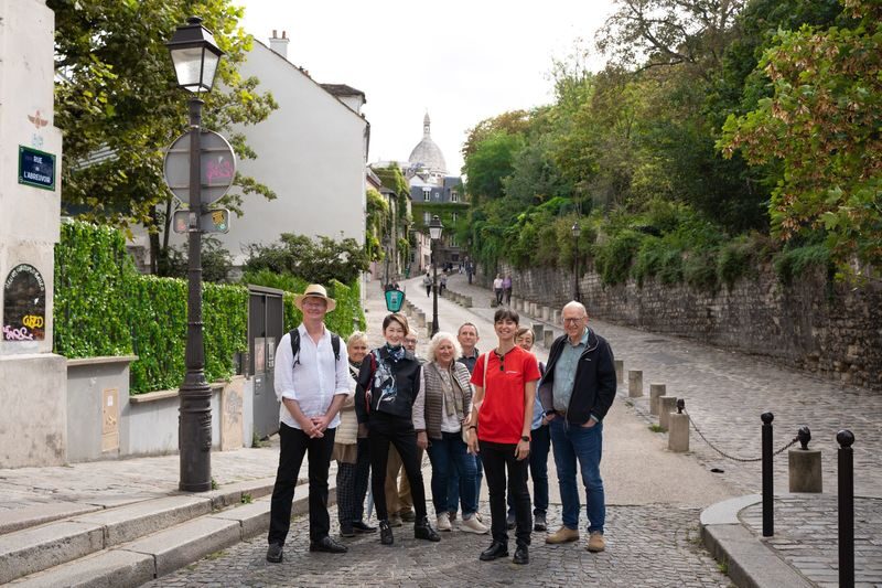Hidden Gems of Montmartre Guided Tour in Paris - The vineyard opposite Au Lapin Agile