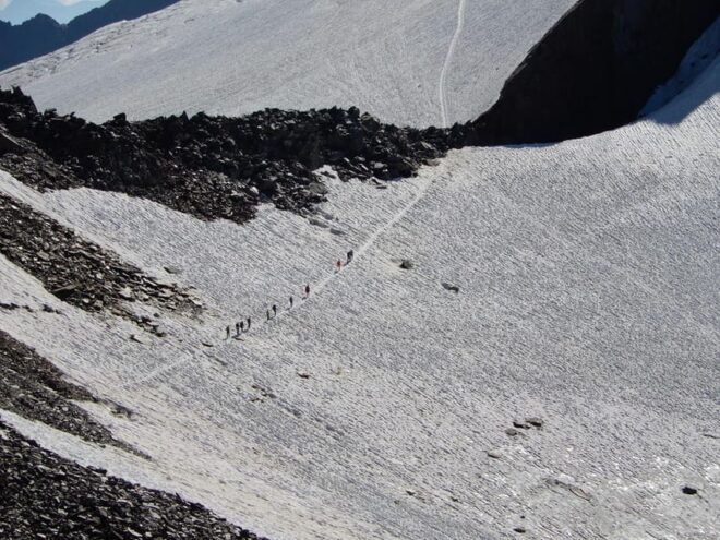 High-Alpine Tour to Zuckerhütl - Top of Stubai 3,507 M - Climbing the Highest Mountain
