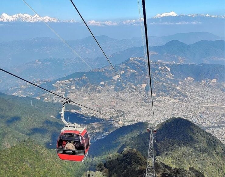 High Hill Hike & Cable Car Ride in Kathmandu Chandragiri - Experience Description