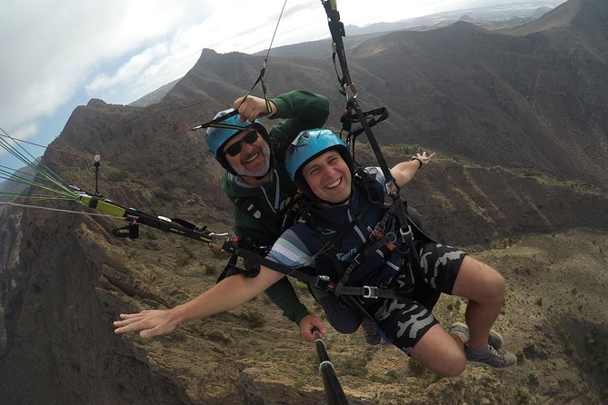 High Performance Paragliding Tandem Flight in Tenerife South - Inclusions