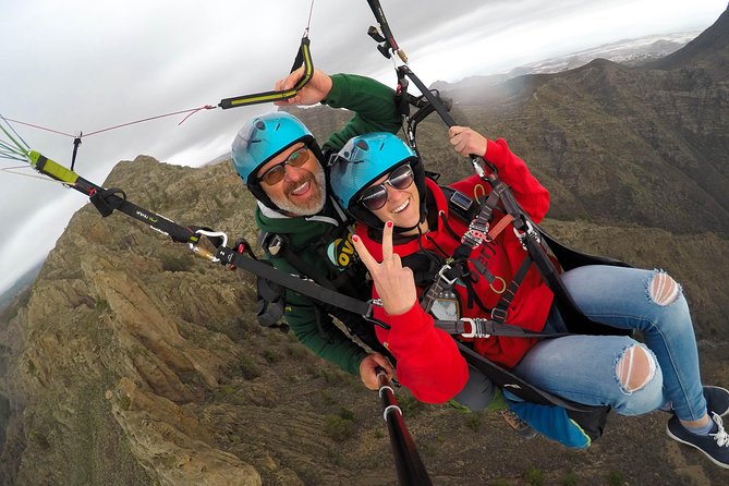 High Performance Paragliding Tandem Flight in Tenerife South - Meeting and Pickup