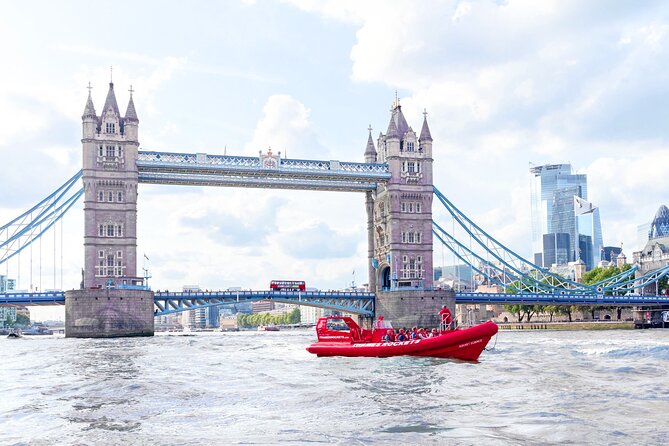 High-Speed Thames River RIB Cruise in London - End Point and Return