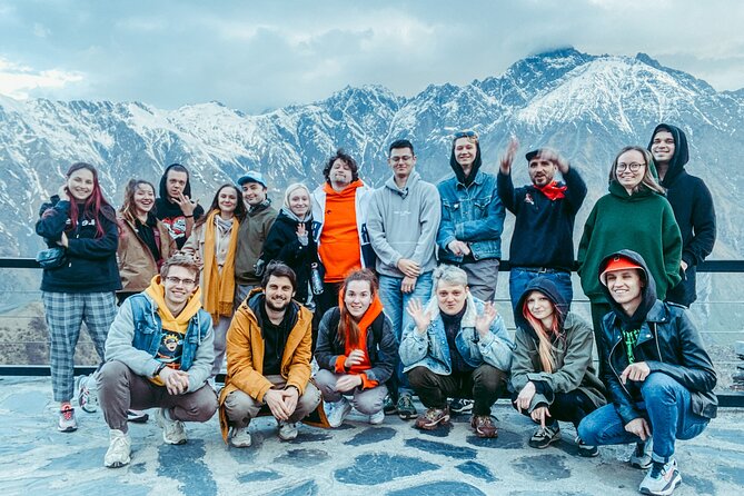 Highlights of Caucasus Mountains-Jinvali,Ananuri,Gudauri,Kazbegi(Group Tour) - Guide and Meals
