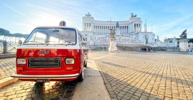 Highlights of Rome and Aperitif in a Fiat Vintage Van - Good To Know