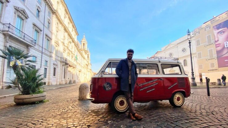 Highlights of Rome and Aperitif in a Fiat Vintage Van - Tour Details