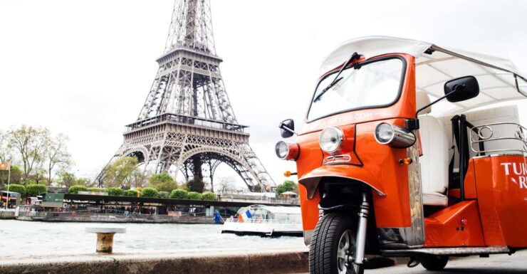 Highlights Tour (1h30) in Paris With an Electric TUKTUK - Key Points