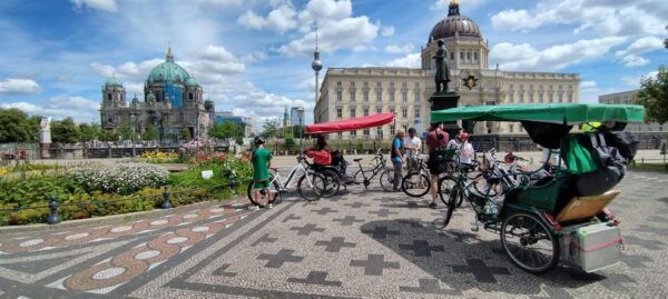 Highlights Upto 9 or 12 Person,5 E-Bikes+5 Bikes+1 Rickshaw - Eco-Friendly Transportation