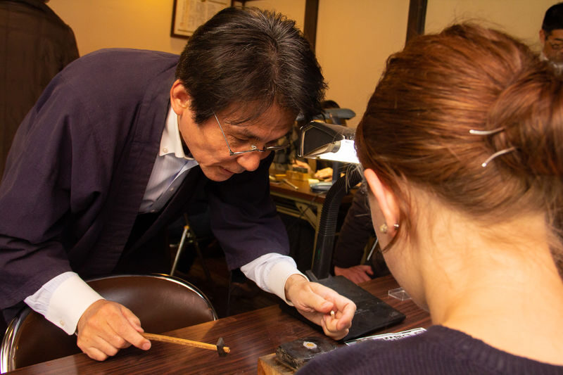 Higo Inlay Strap Making Experience in Kumamoto - Why Higo inlay once adorned samurai sword guards