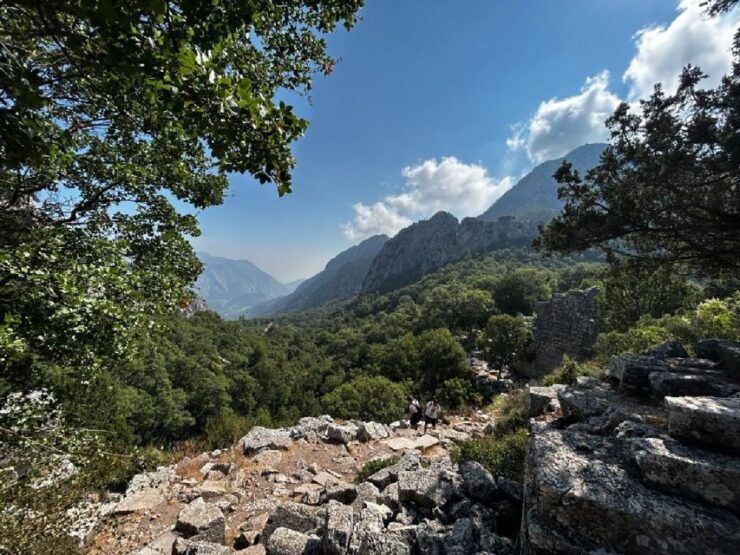 Hiking in Termessos Ancient City - Location and Significance