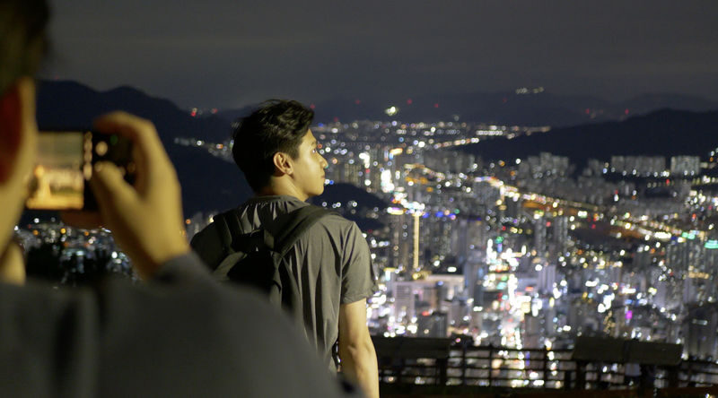 Hiking Up Busan: The Best Night View Small Group Tour - The night view is the main event