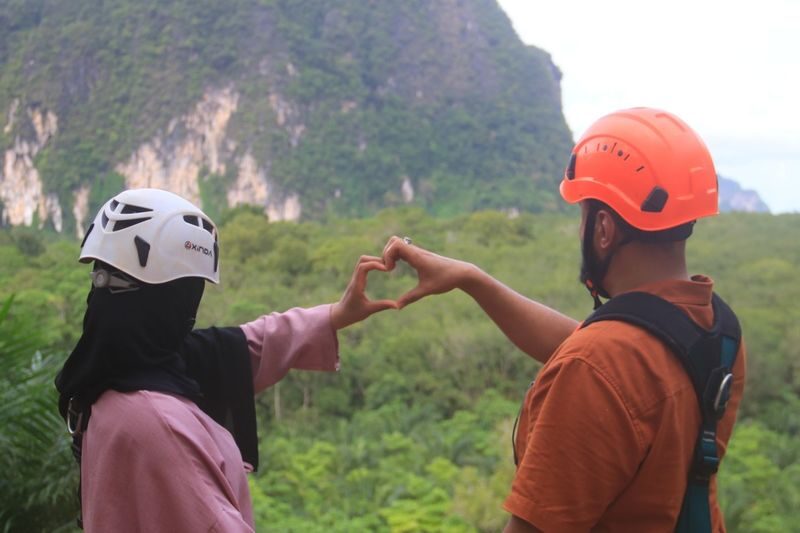 Hill Park Adventure Zipline and Rollers in Krabi - What the ziplines and obstacles involve