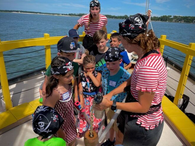 Hilton Head: Child-Friendly Pirate Cruise With Face Painting - Child-Friendly Experience and Activities