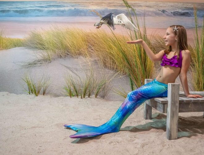 Hilton Head Island: Mermaid Photoshoot at an Indoor Beach - Mermaid Transformation
