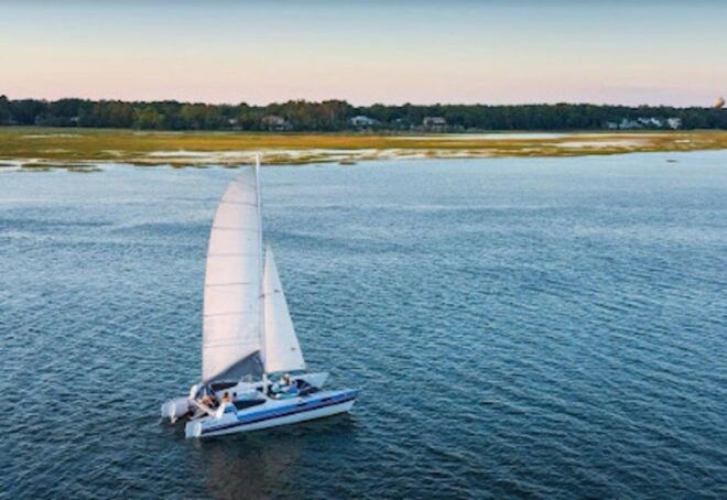Hilton Head: Private Dolphin Day or Sunset Catamaran Sail - Sailing Highlights