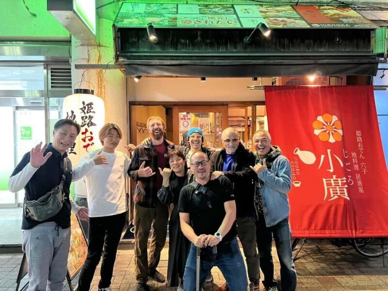 Himeji: Food and Bar hopping tour with local guide - Authentic Nightlife in Himeji: What You’ll Take Away  