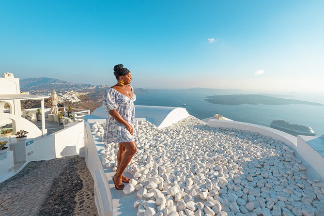 Hire Photographer, Professional Photo Shoot - Santorini - The Sum Up