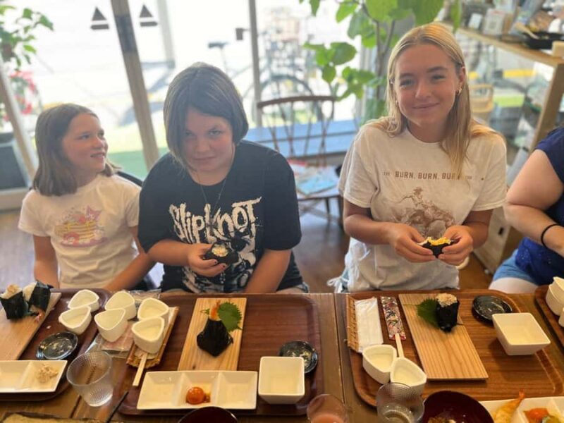 Hiroshima: Onigiri and Miso Soup and Matcha Cooking Class - Good To Know