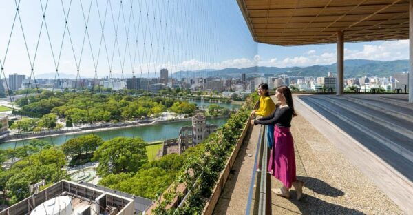 HIROSHIMA ORIZURU TOWER Admission Ticket - Spiral Slope and Art