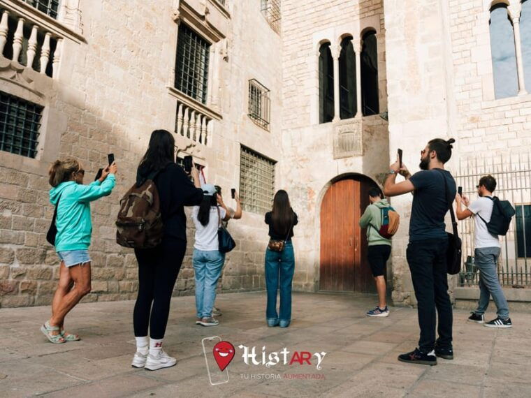 Histary: Guided Tour Through the Gothic Quarter With Augmented Reality - Itinerary and Main Stops