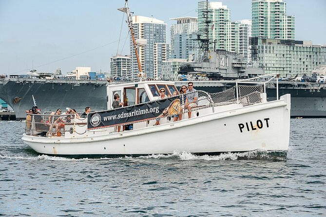 Historic Bay Cruise Aboard 1914 Pilot Boat W/General Admission Self-Guided Tour - Event Details and Logistics