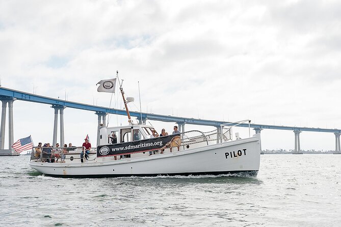 Historic Bay Cruise Aboard 1914 Pilot Boat W/General Admission Self-Guided Tour - Experience Information