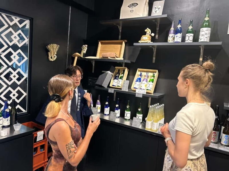 Historic Kanda Sake Tasting at Tokyos Oldest Shop (1596) - The Tasting Session