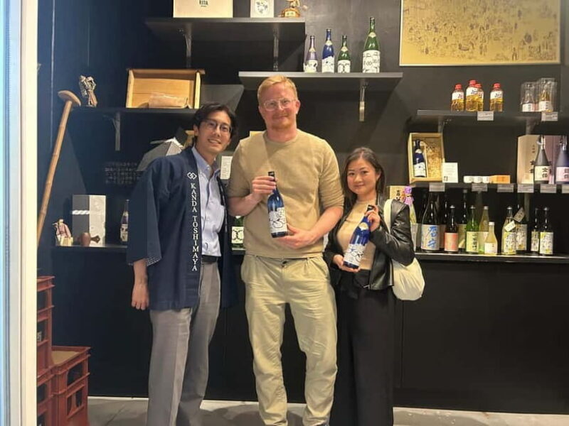 Historic Kanda Sake Tasting at Tokyos Oldest Shop (1596) - Authenticity and Education
