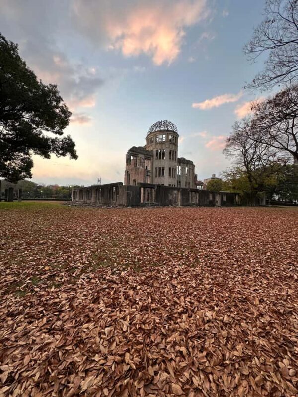 Historical highlights of Hiroshima - Flame of Peace and Korean Atomic Bomb Victims Cenotaph