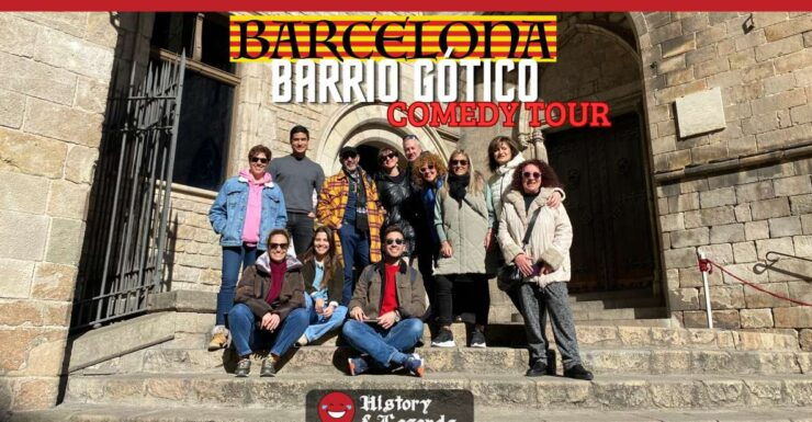 History & Legends Comedy Tour: Barcelona Gothic Quarter - Tour Details