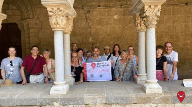 History & Legends Comedy Tour: Sant Cugat - Meeting Point