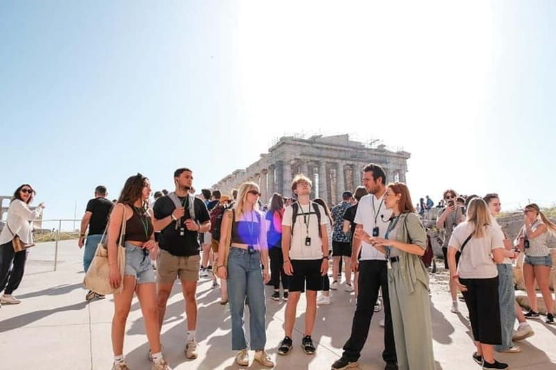 History meets Flavor; Acropolis and Greek Food Adventure - Exploring the Acropolis with a Knowledgeable Guide