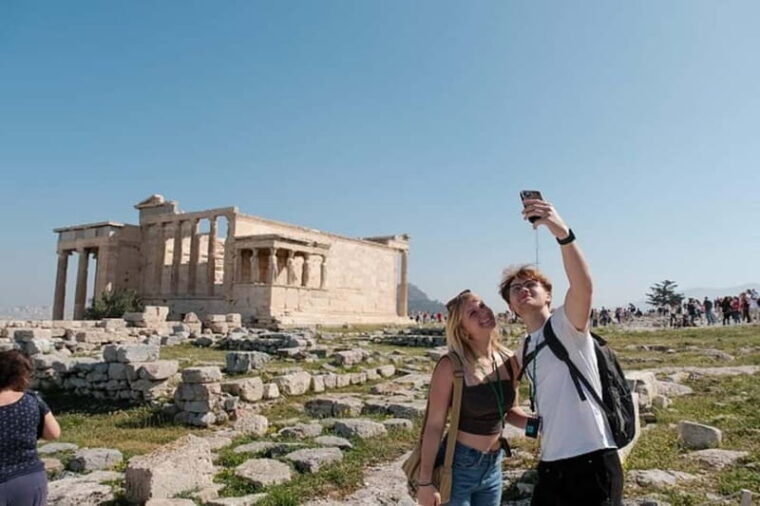 History meets Flavor; Acropolis and Greek Food Adventure - Walking Through the Streets of Athens